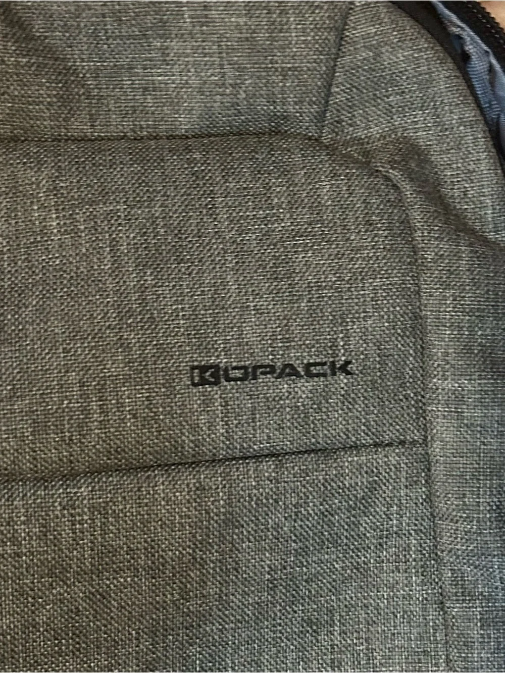 N/A grey backpack